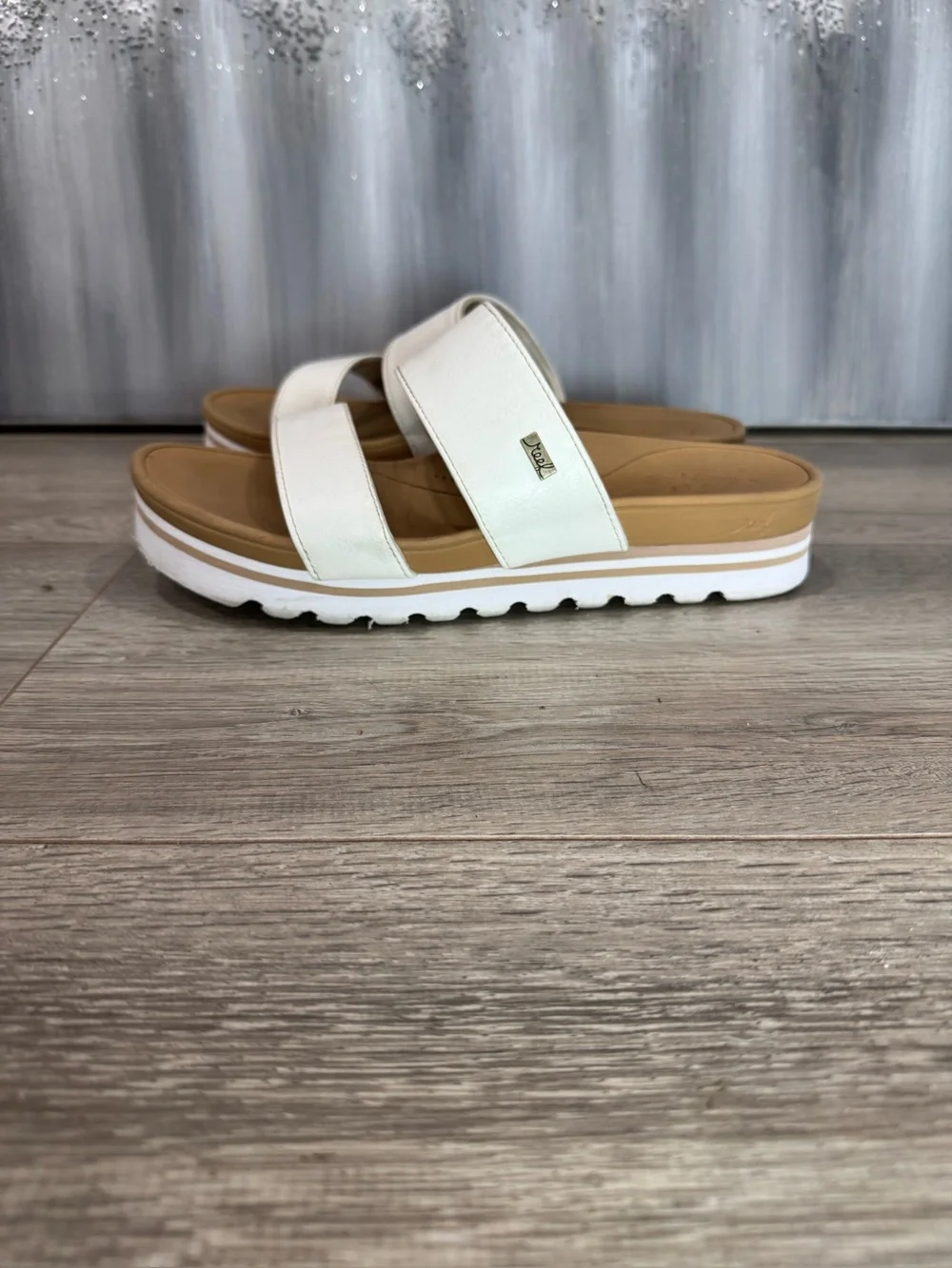 Reef Women’s Banded Horizon Hi Slide Sandal